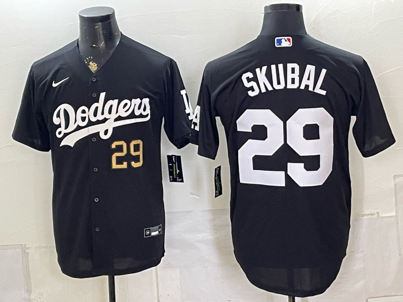 men Los Angeles Dodgers #29 Skubal black Game 2026 Nike MLB Jersey 0807001->los angeles dodgers->MLB Jersey